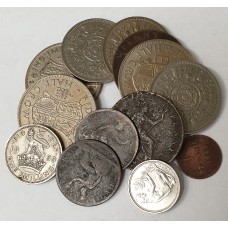 GREAT BRITAIN UK 1800's . COPPER AND SILVER COINS . SOME VERY SCARCE